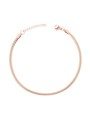 Cavigliera Catena Maglia Snake mm 5 in ACCIAIO colore Rosa