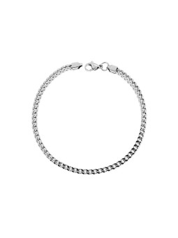 Bracciale Uomo Catena Grumetta in Acciaio