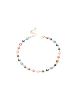 Collana con occhi di Allah stile bohémien colorati e retrò