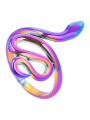 Anello serpente aperto Lady Snake in acciaio inossidabile 304