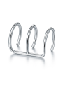 Orecchino Earcuff in Acciaio Stile Etnico