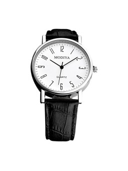 Orologio per Uomo Casual in Acciaio con Cinturino in Similpelle