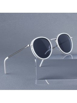 Occhiali da Sole da Donna con Montatura Rotonda Modello Aviator