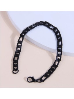 Bracciale Unisex Catena in Acciaio Inossidabile 19 Cm