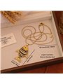 Collana Ocean Muse Catena Serpente con Ciondoli Marini Smaltati