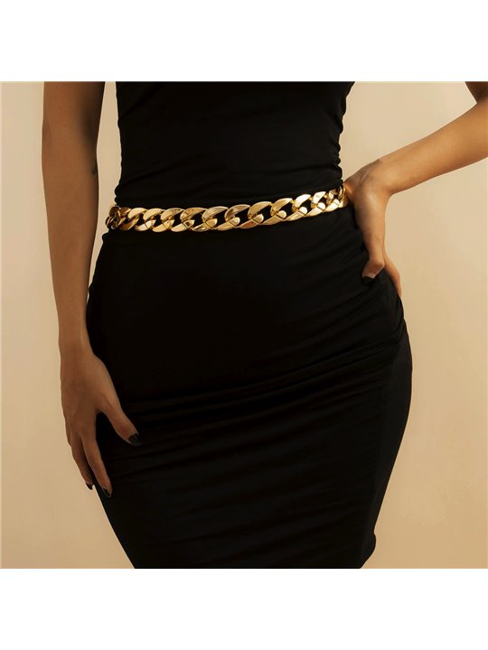 Catena Bold Gold Multiuso Cintura Gioiello e Body Chain
