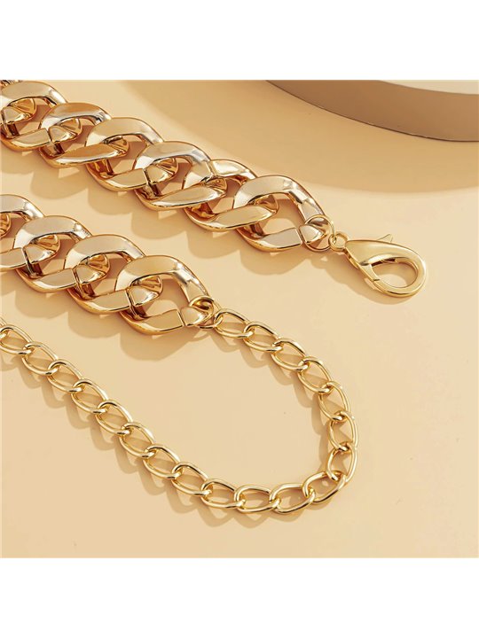 Catena Bold Gold Multiuso Cintura Gioiello e Body Chain