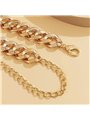 Catena Bold Gold Multiuso Cintura Gioiello e Body Chain
