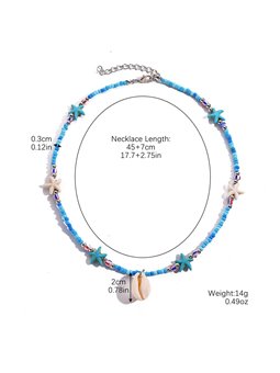 Collana Summer Breeze Perline Stelle Marine e Conchiglia