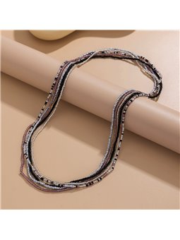 Set Waist Chain Boho Essence in Perline di Riso Elastiche