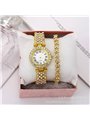 Set Crystal Queen con orologio luxury e bracciale rigido