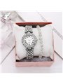 Set Minimal Luxe con orologio ultra slim e bracciale coordinato