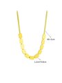 Collana Urban Shield Girocollo Flat Snake con Placche Gold