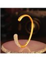 Bracciale Rigido Everlasting Sparkle Acciaio Titanio e Strass