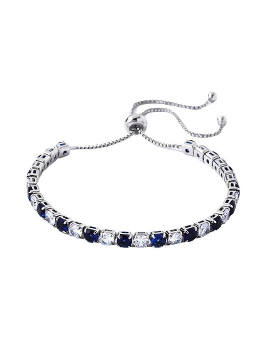 Bracciale Tennis Chroma Elegance con Zirconi Colorati