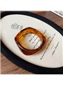 Bracciale rigido Tortoise Poet in acrilico tartarugato
