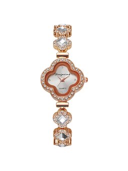 Orologio gioiello Lucky Clover con cristalli e movimento quartz