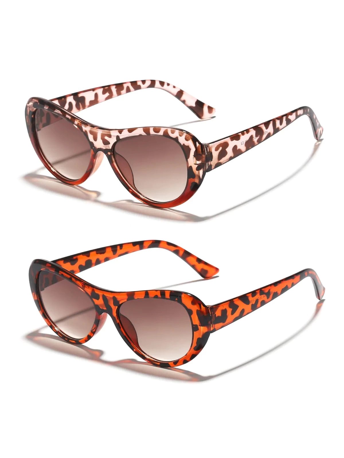 Occhiali da sole Wild Vision oversize cat eye animalier