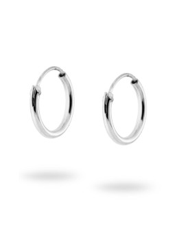 Orecchini cerchio in argento 925